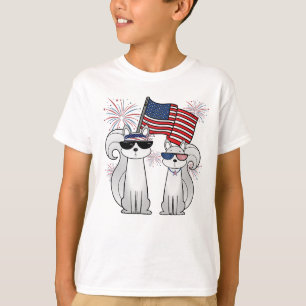 Patriotic Cool Squirrels T-Shirt