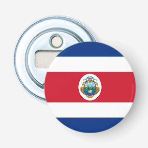 Patriotic Costa Rica Flag Bottle Opener