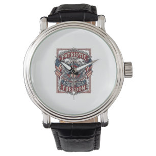 Patriotic County Parade Vector Graphic Tee_1 Watch