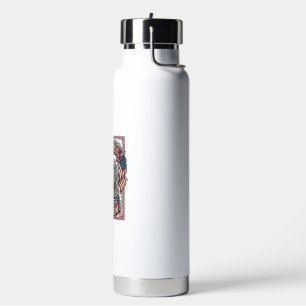 Patriotic County Parade Vector Graphic Tee_1 Water Bottle
