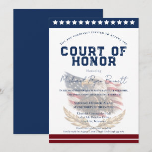Patriotic Court of Honour Invitation