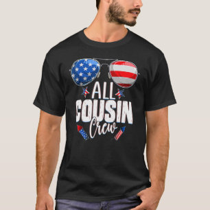 Patriotic Cousin Crew 4th Of July All Cousin Crew  T-Shirt