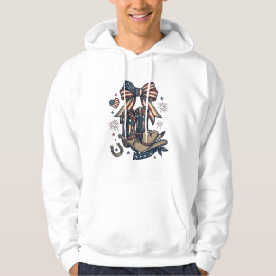 Patriotic Cowgirl Boots and Bow Western Shirt Desi