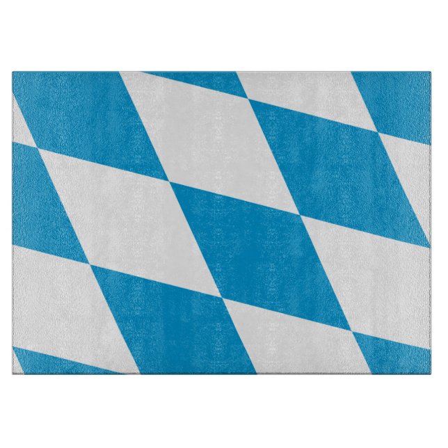 Patriotic cutting board with Flag of Bavaria (Front)