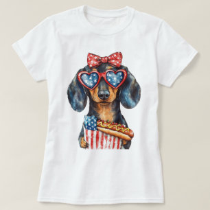 Patriotic Dachschund T-Shirt