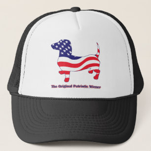 Patriotic Dachshund - Doxie Trucker Hat