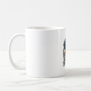 Patriotic Dachshund Vector Graphic Tee_1 Coffee Mug