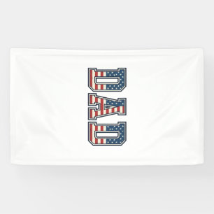 Patriotic Dad Flag Lettering Vector Design_1 Banner