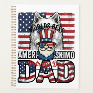 Patriotic Dad Gnome Vintage Vector Shirt Design_1 Planner