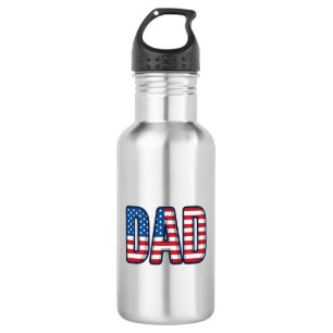 Patriotic DAD Vector Shirt Design_1 532 Ml Water Bottle