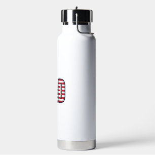 Patriotic DAD Vector Shirt Design_1 Water Bottle