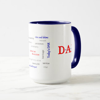 Patriotic DAR Mug