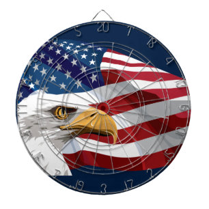 Patriotic Dart Board 