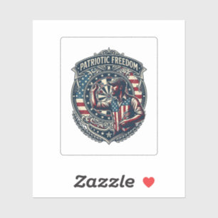 Patriotic Dart Player Vector Graphic Tee