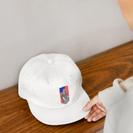 Patriotic Dedicated Nurse USA Red White Blue Flag Trucker Hat