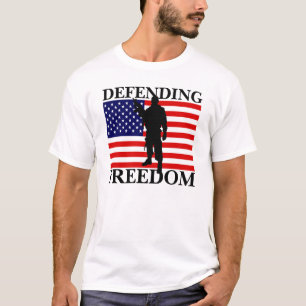 Patriotic Defending Freedom T-Shirt