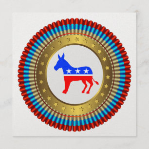 Patriotic Democrat Invitation - SRF