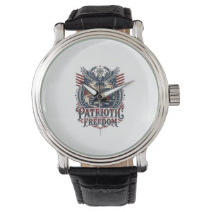 Patriotic Desert Road Explorer Watch