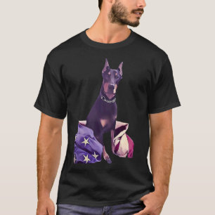 Patriotic Doberman 517 T-Shirt