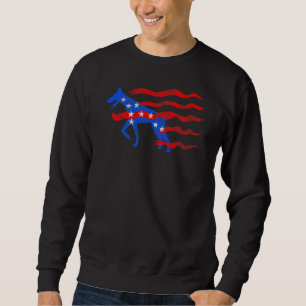 Patriotic Doberman Pinscher Sweatshirt