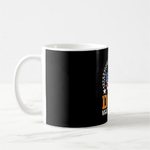 Patriotic Dogs Paw Print Vector Coffee Mug