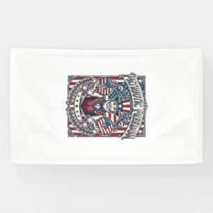 Patriotic Doughnut Lover Vector Graphic Tee_1 Banner