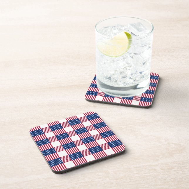 Patriotic Drink Coaster (Right Side)