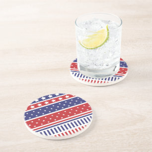 Patriotic Drink Coaster