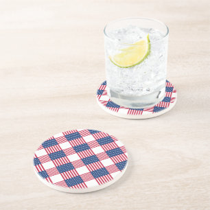 Patriotic Drink Coaster