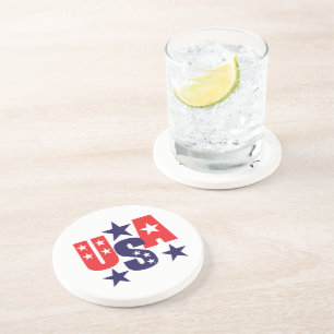 Patriotic Drink Coaster