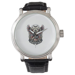 Patriotic Drummer Of Liberty Music Rock Metal Patr Watch