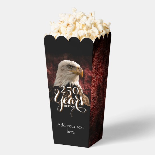 Patriotic Eagle 250 Years Favour Box (Popped)