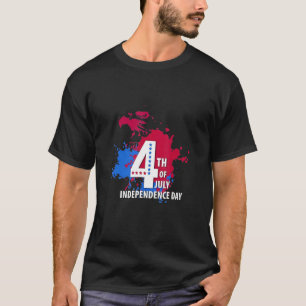 Patriotic Eagle 4th Of July Usa American Independe T-Shirt