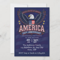 Patriotic Eagle America 250th Anniversary