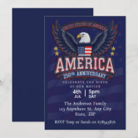 Patriotic Eagle America 250th Anniversary