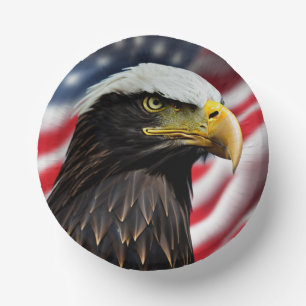 Patriotic/Eagle/American/USA  Paper Plate