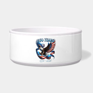 Patriotic Eagle and Flag 250 Years 1776-2026