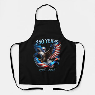 Patriotic Eagle and Flag 250 Years 1776-2026 Apron