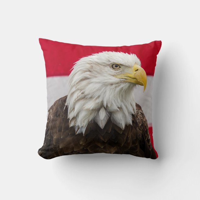 Patriotic Eagle Cushion (Front)