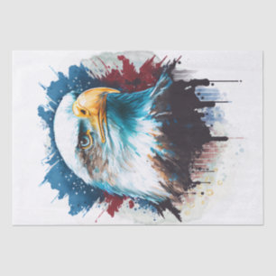 Patriotic Eagle Flag Tissue Paper