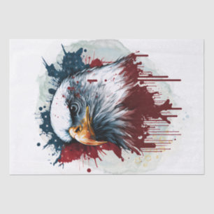 Patriotic Eagle Flag Tissue Paper