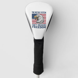 Patriotic Eagle Freedom Quote Vintage Vector Shirt Golf Head Cover