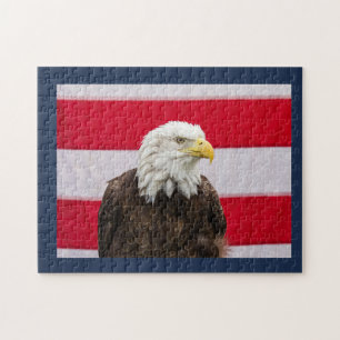 Patriotic Eagle Jigsaw Puzzle