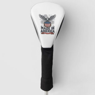 Patriotic Eagle Made in America Vintage Golf Head Cover
