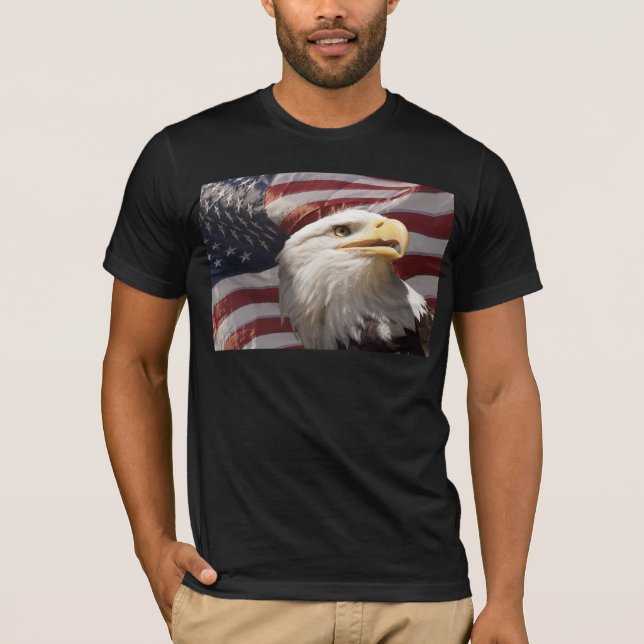 Patriotic Eagle Shirt (Front)