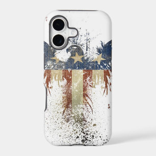 Patriotic eagle, US/USA, SAD flag