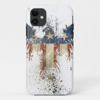 Patriotic eagle, US/USA, SAD flag