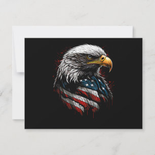 Patriotic Eagle USA American Flag 4th of July Men
