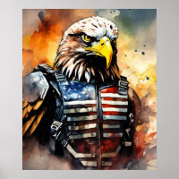 Patriotic Eagle | USA | American Military