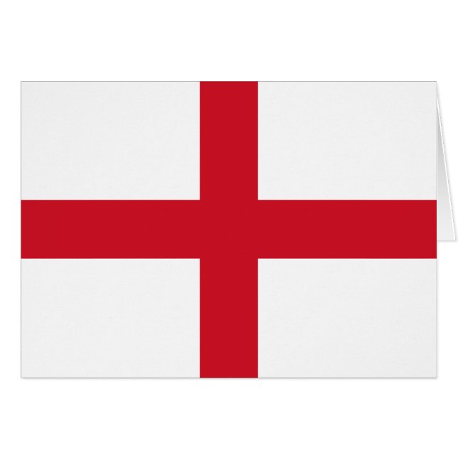 Patriotic England Flag (Front Horizontal)
